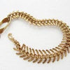 Fishbone Chain Bracelet