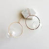 Round and Round Glass Earrings